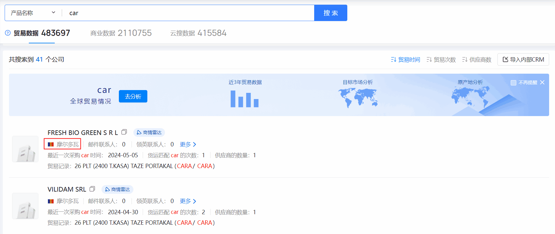 海关数据,摩尔多瓦海关数据,凯发K8海关数据