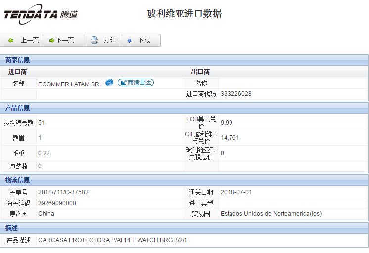 海关数据,进出口数据,进口数据,凯发K8,贸易,玻利维亚